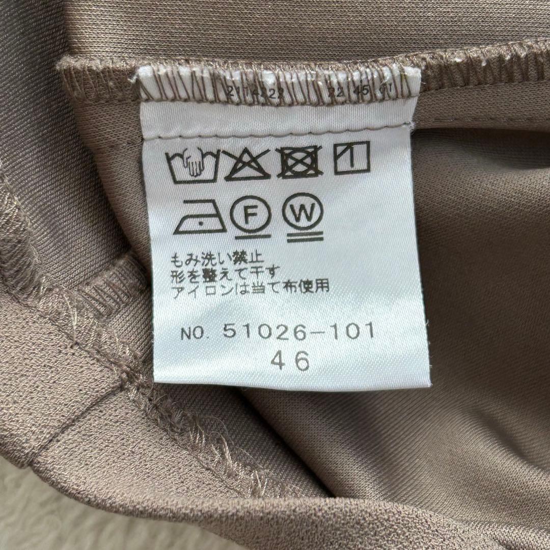 【美品】ローズティアラ　バックリボンフリルワンピース　大きいサイズ　46 洗える