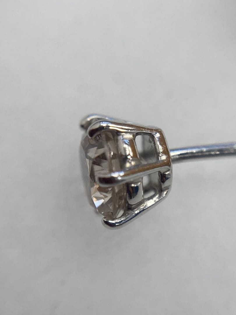片耳 ピアス◇Pt900 ダイヤモンド 0.35ct