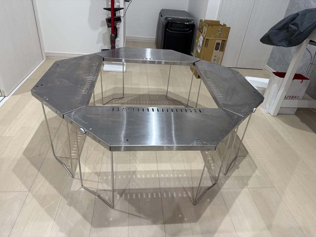  Peak ステンレス製アウトドアテーブル　ジカロテーブル　スノーピーク