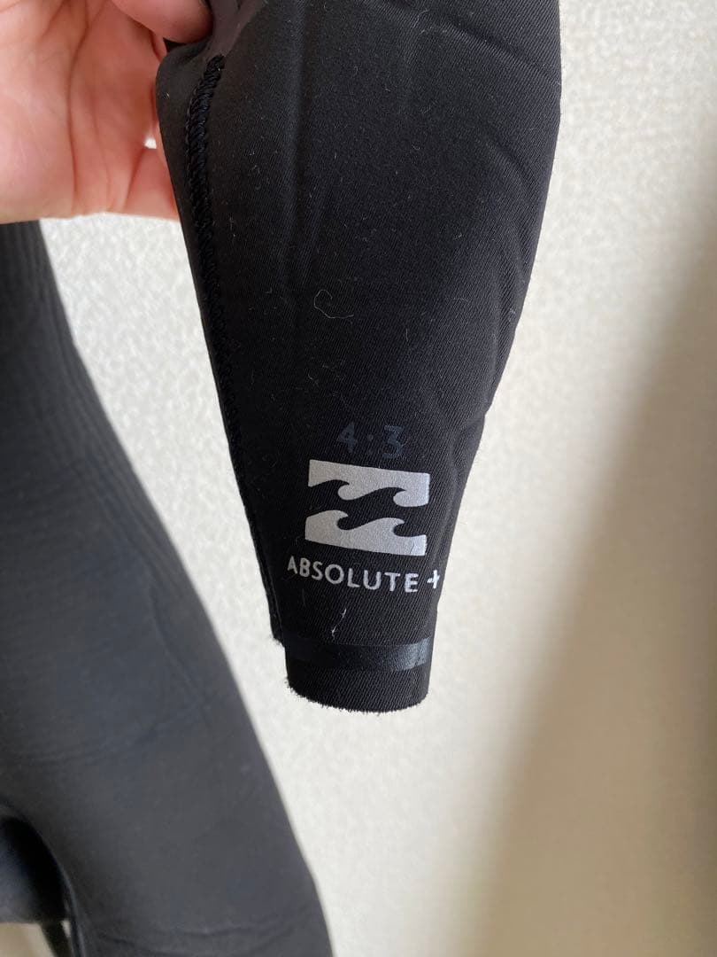 Billabong Absolute+ 4/3mm ウェットスーツ ブラック