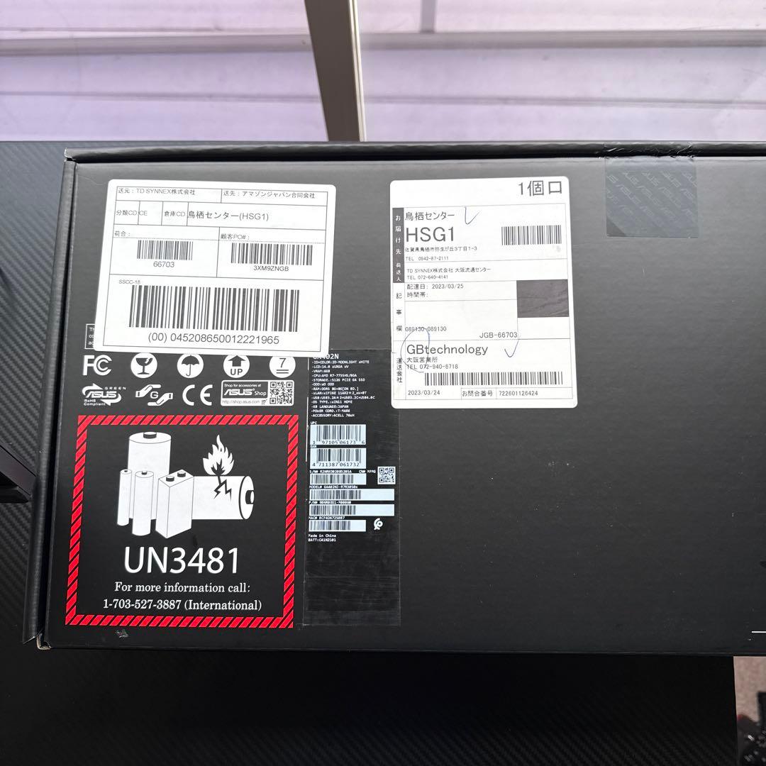 Windowsノート本体 ROG G14 GA402N