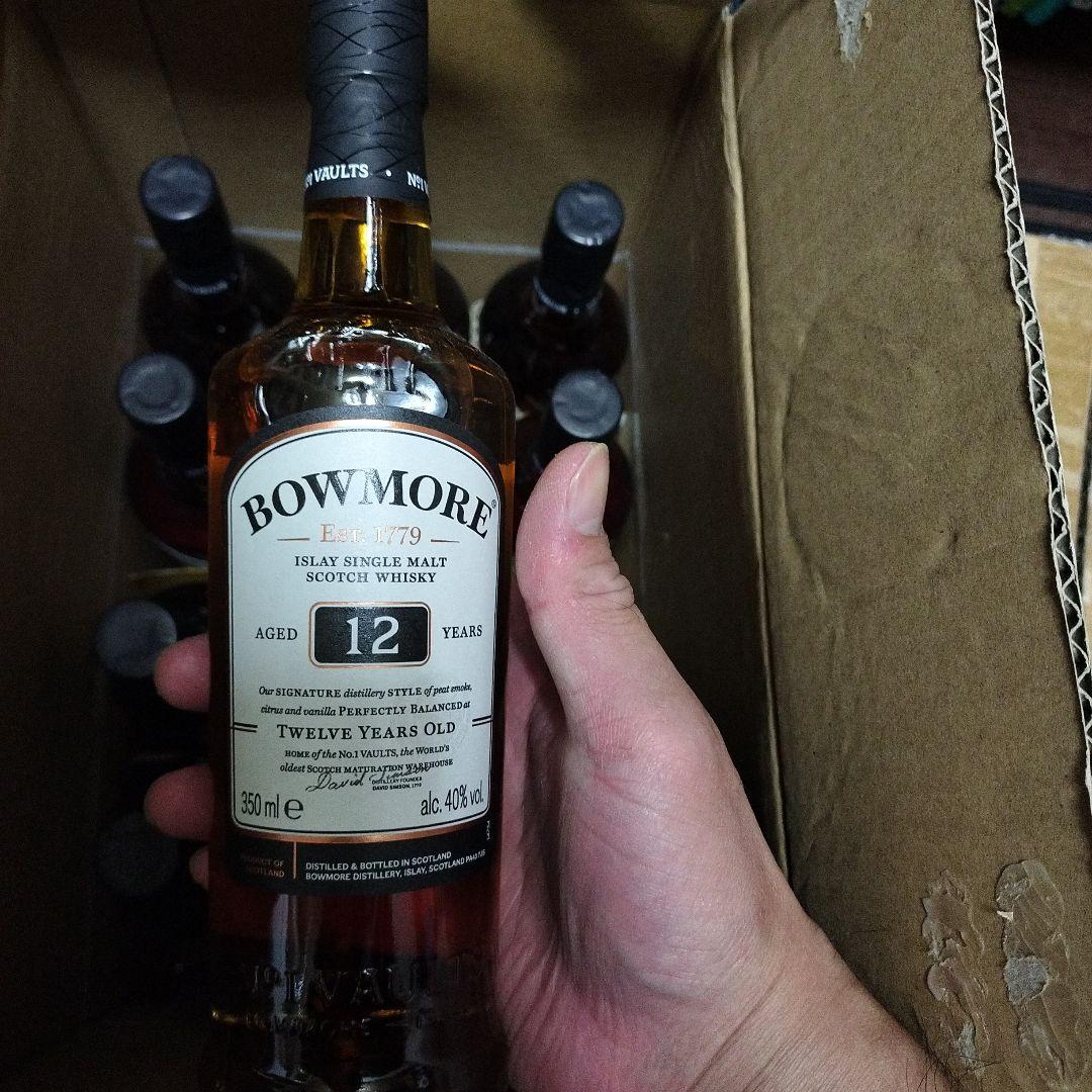 BOWMORE 12年 シングルモルトウイスキー 350ml