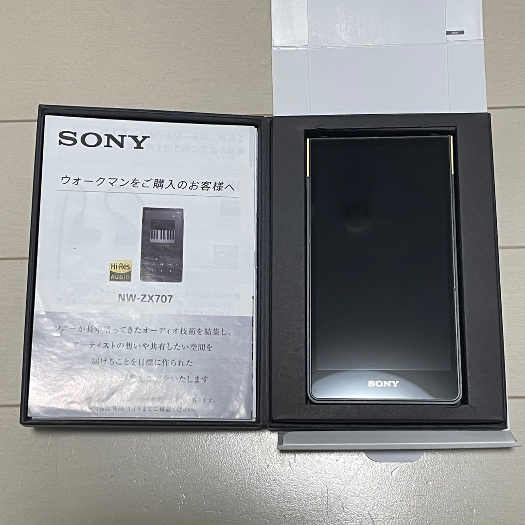 SONY NW-ZX707 ウォークマン MicroSD(64GB)付属