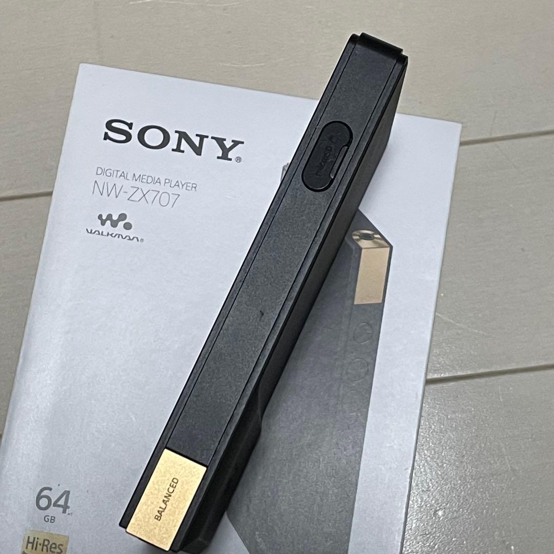 SONY NW-ZX707 ウォークマン MicroSD(64GB)付属
