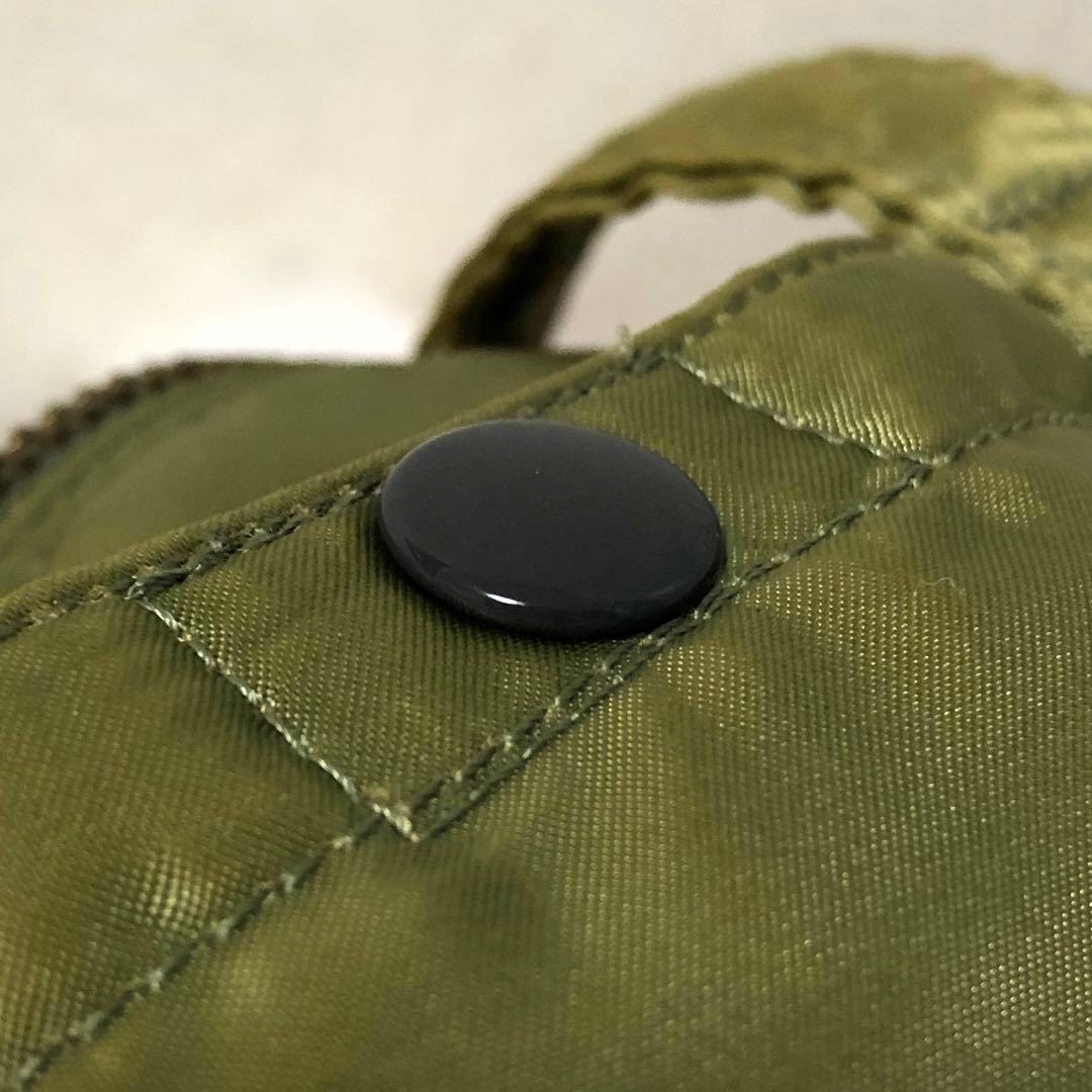 人気✨美品 ポーター タンカー ダッフル ドラム ミニボストンバッグL セージ