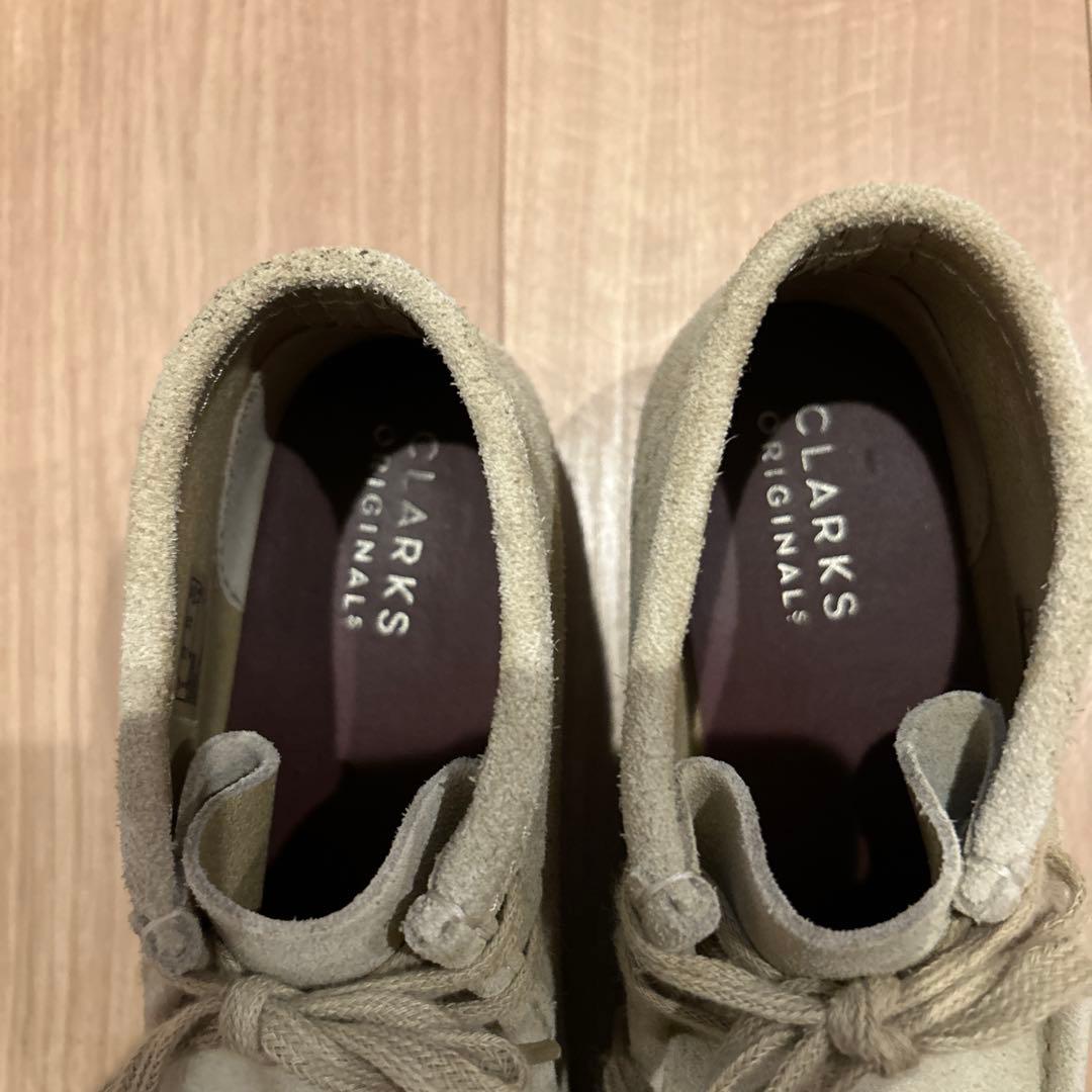 ★CLARKS クラークス★24cm★ベージュ★ワラビー★
