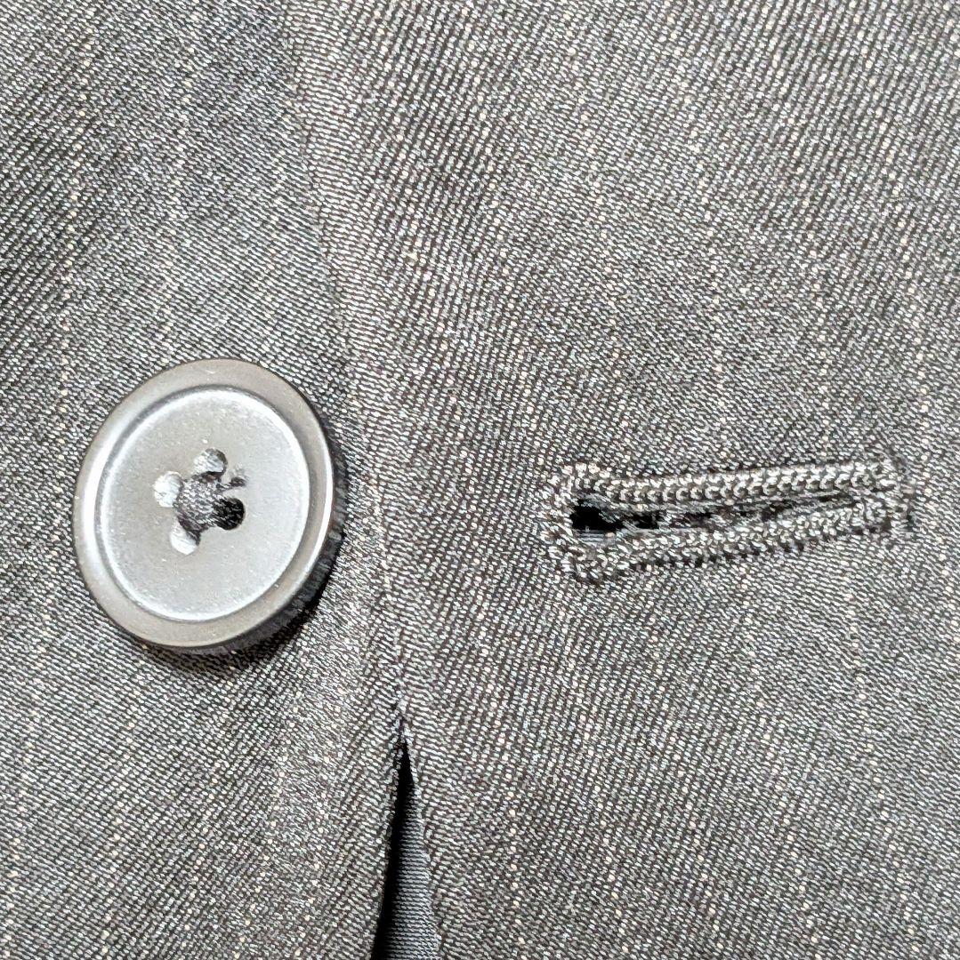 極美品★オリバーハウス フォーマルスーツ 卒服 150 黒 ストライプ 男の子