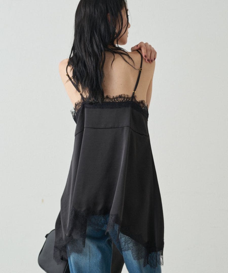 Laungedress レースキャミ