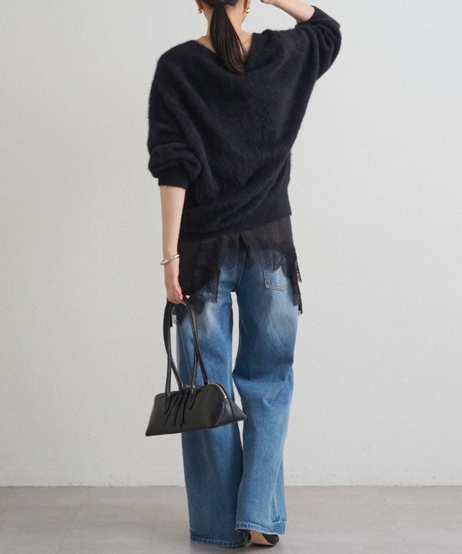 Laungedress レースキャミ