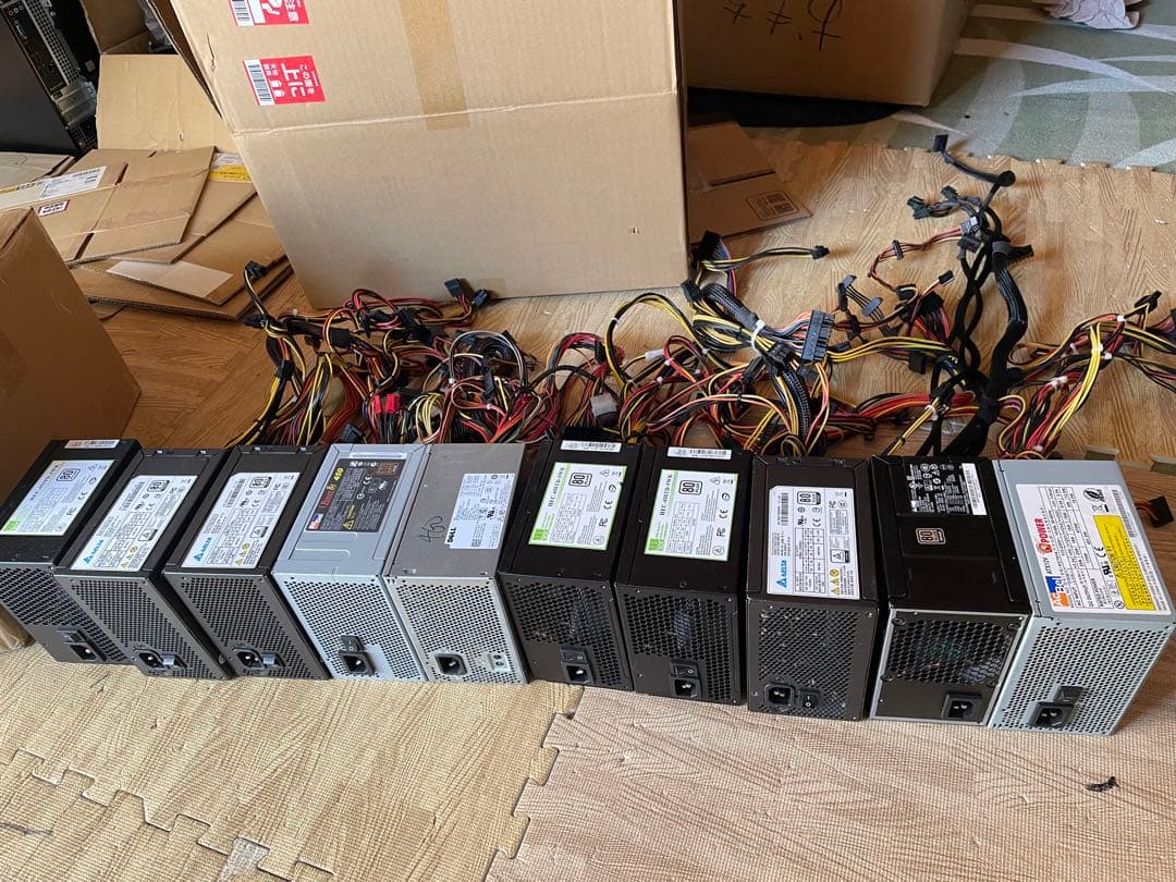 30\1-1 電源ユニット400-450W x10個セット