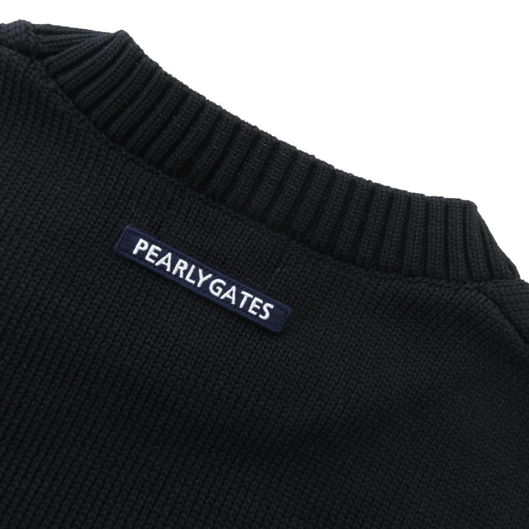 【美品】PEARLY GATES ニットセーター 1 非売品 [M7433]