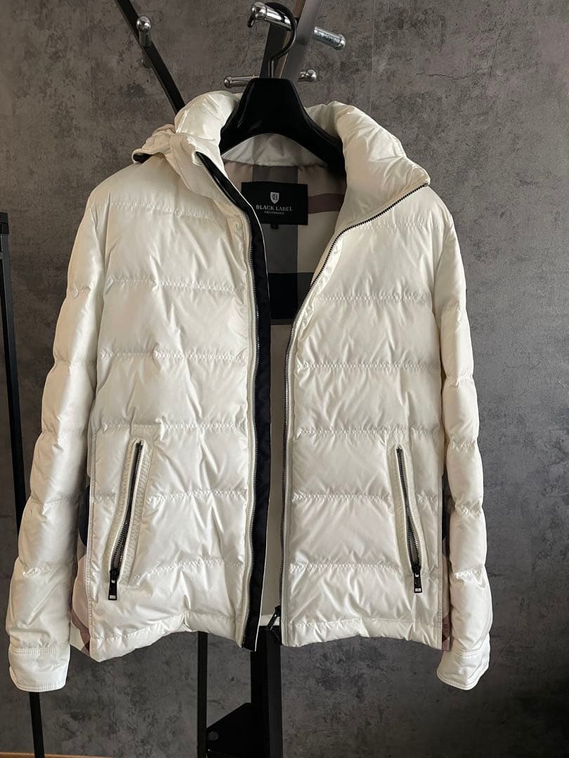 【BLACK LABEL CRESTBRIDGE】ホワイト ダウンジャケット／L
