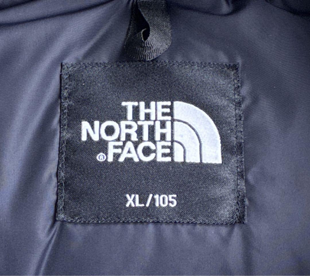 【美品】ノースフェイスダウンジャケット　ヌプシ　ブラックメンズXL 大きいサイズ
