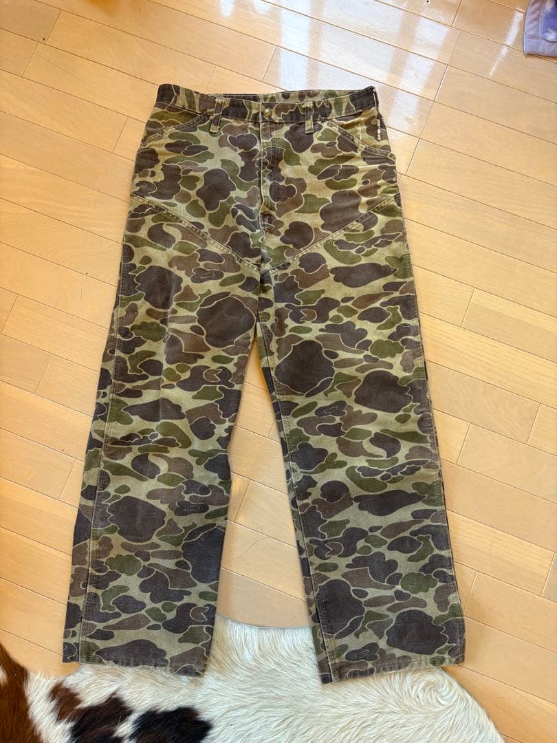 パンツ 80's Carhartt Painter pants camo