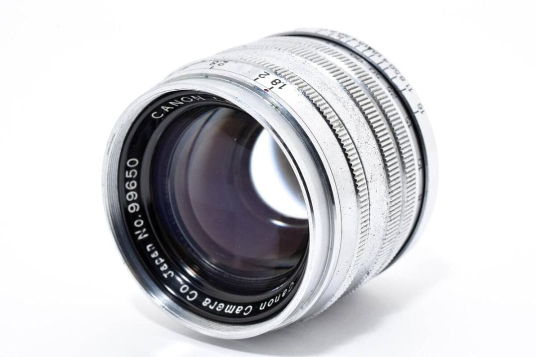【良品】Canon 50mm F1.8 ライカL39マウント 初期