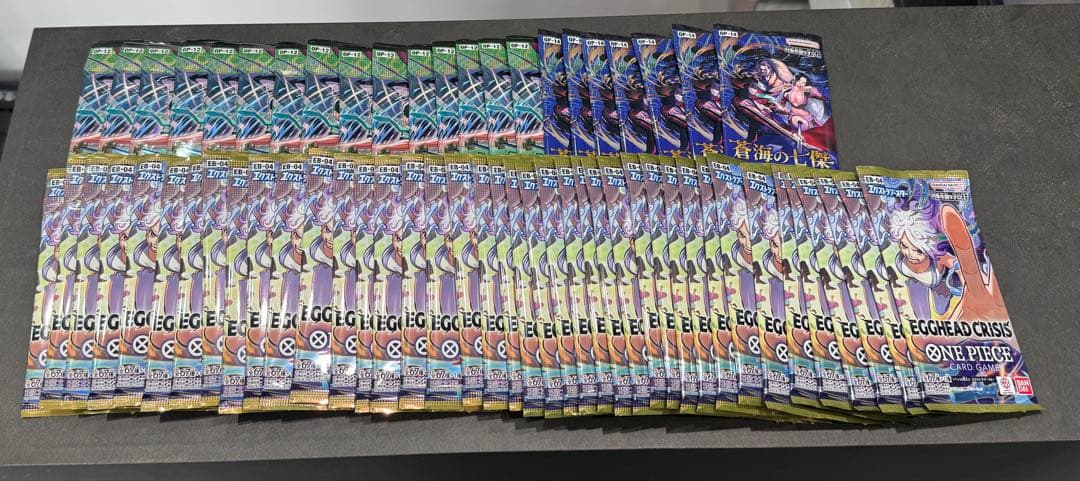 ワンピースカード62パックセット