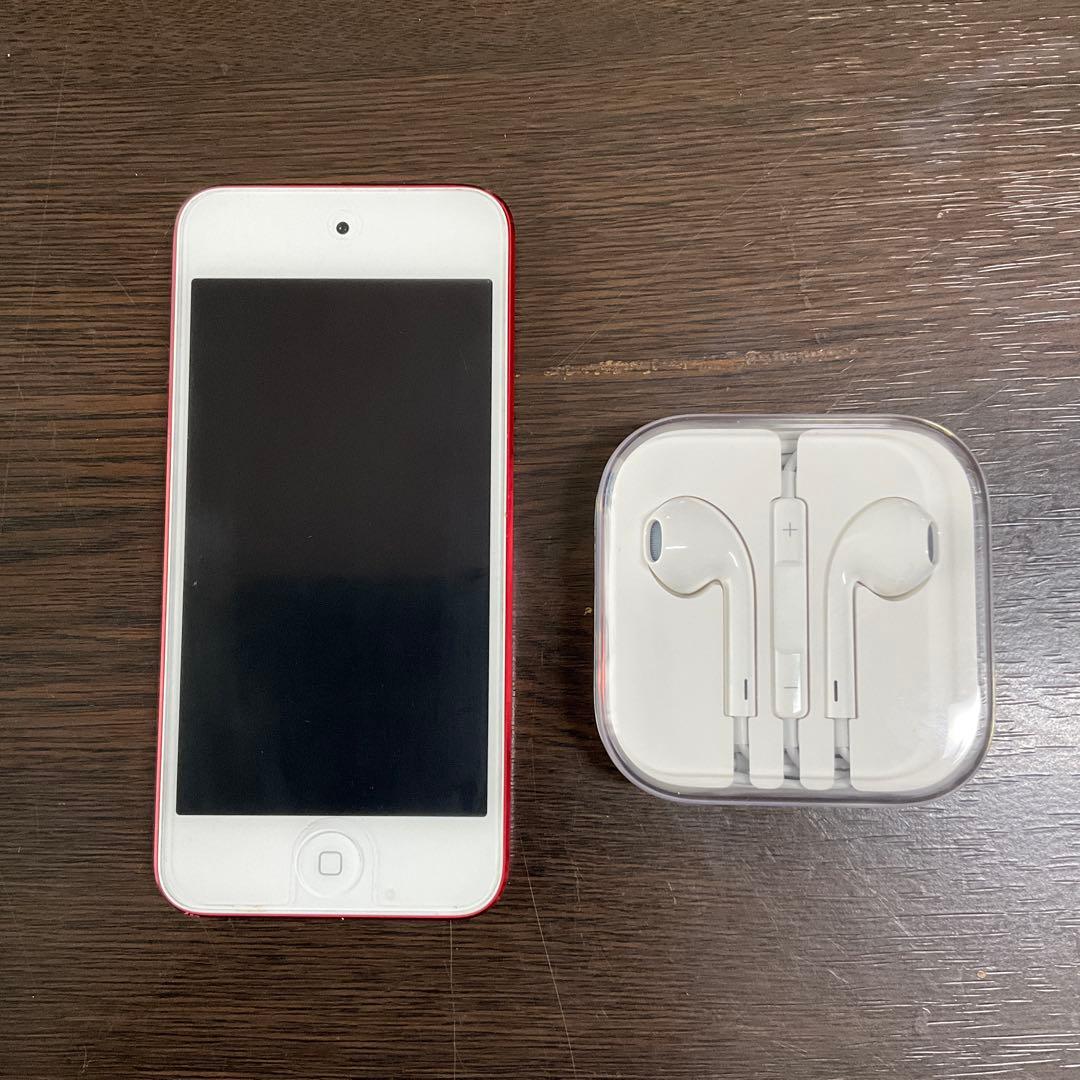 iPod touch （第7世代）32GB レッド　A2178 イヤホンセット