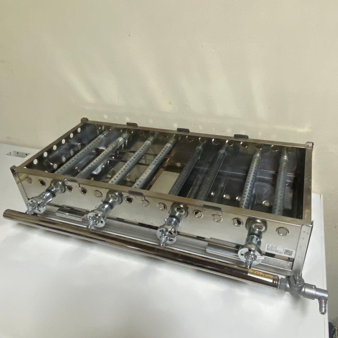 2021年製 伊東金属工業所 たこ焼き台 プロパン LP 横幅78×奥行35cm