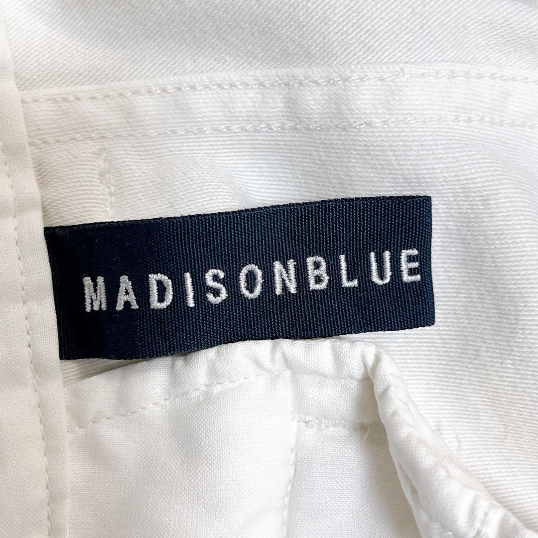 現行美品✨マディソンブルー カーゴパンツ ホワイト ゆったり 洗える 02