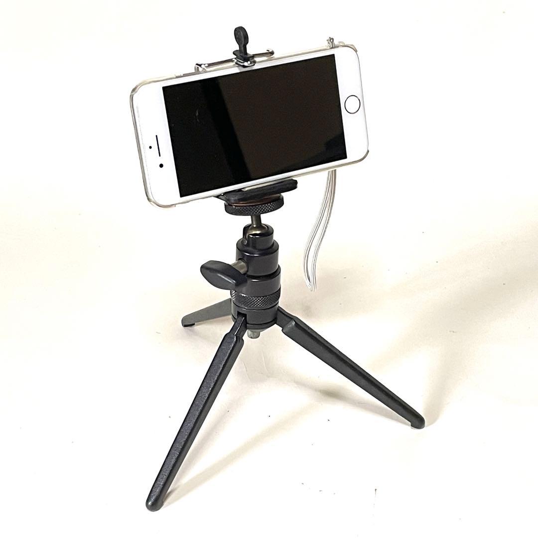 小型三脚　カメラ　ビデオ　スマホ台　マンフロット製