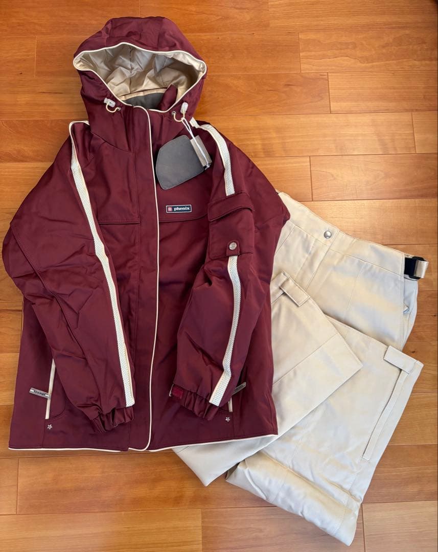 【新品未使用・20年程前購入】miss phenix スキーウェア上下　Mサイズ