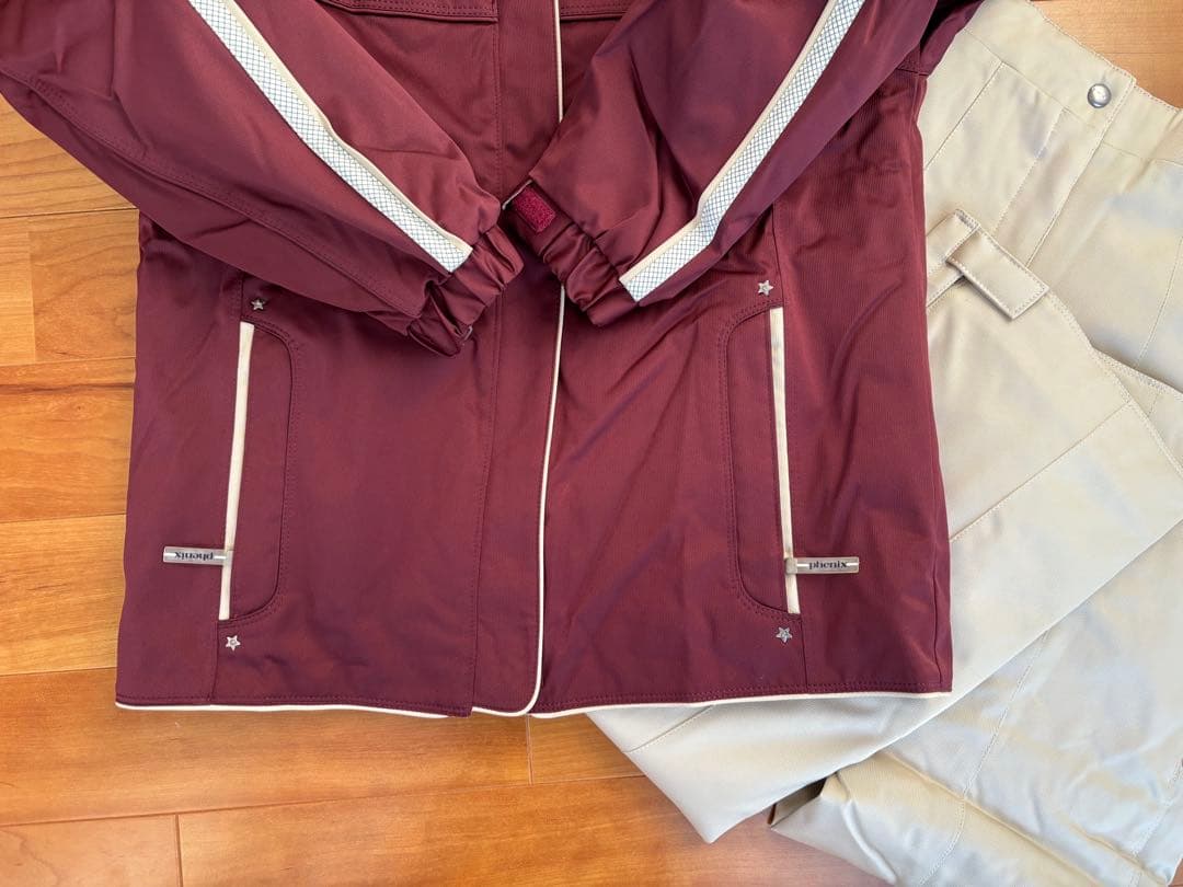 【新品未使用・20年程前購入】miss phenix スキーウェア上下　Mサイズ