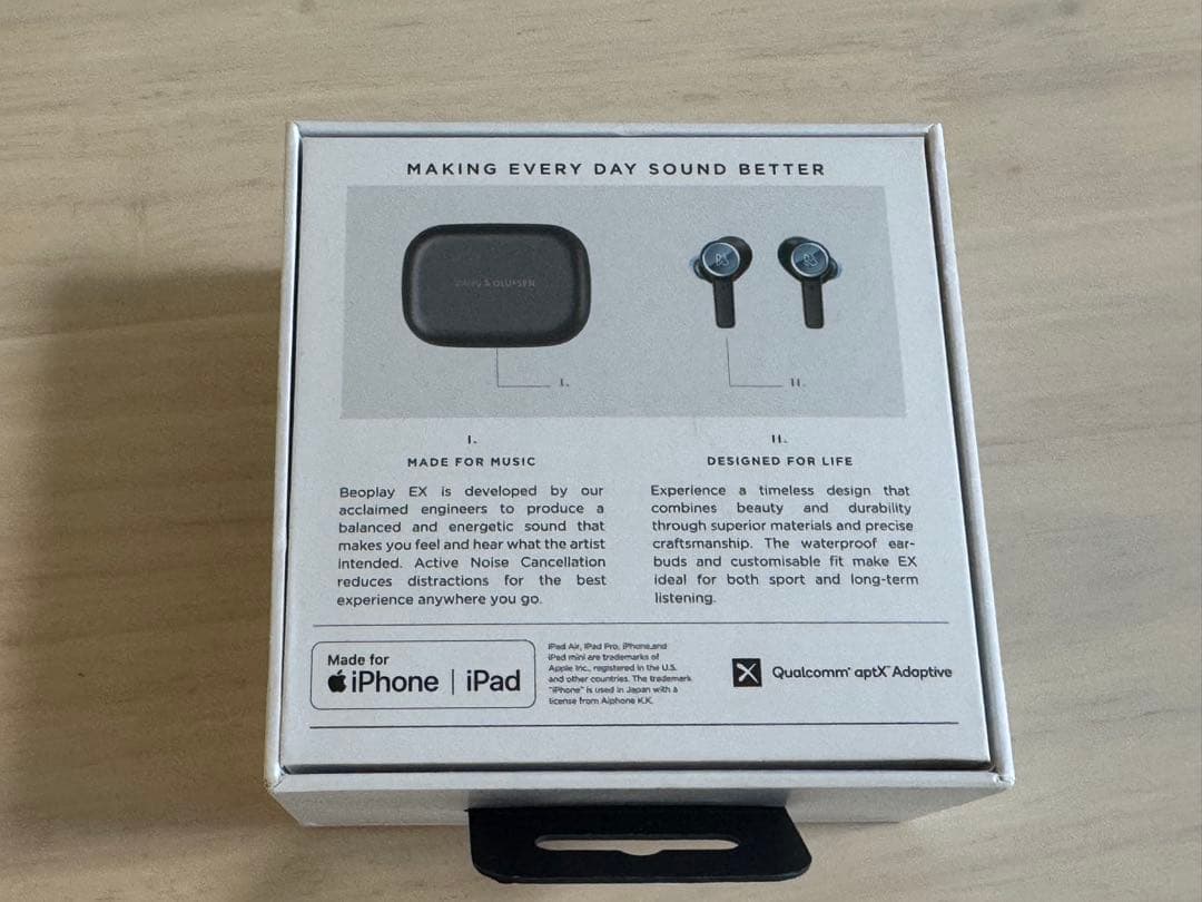 【正規品】BANG & OLUFSEN BEOPLAY EX ワイヤレスイヤホン