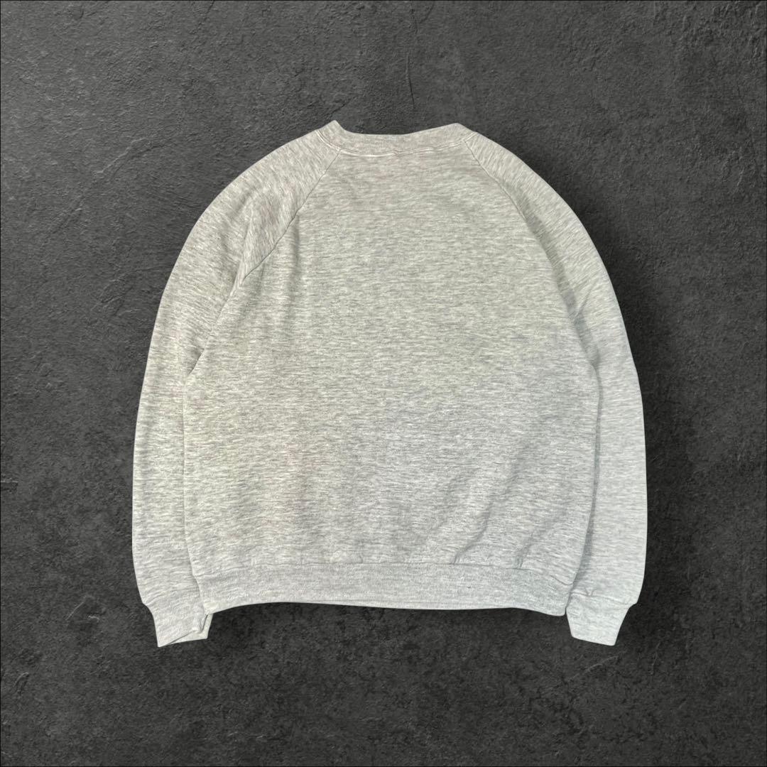 80s Disney ミッキー スウェット USA製 XL相当 短丈ヴィンテージ