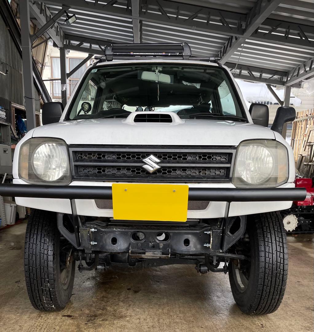 のぶ　 スズキ オフロードバンパー スチール製