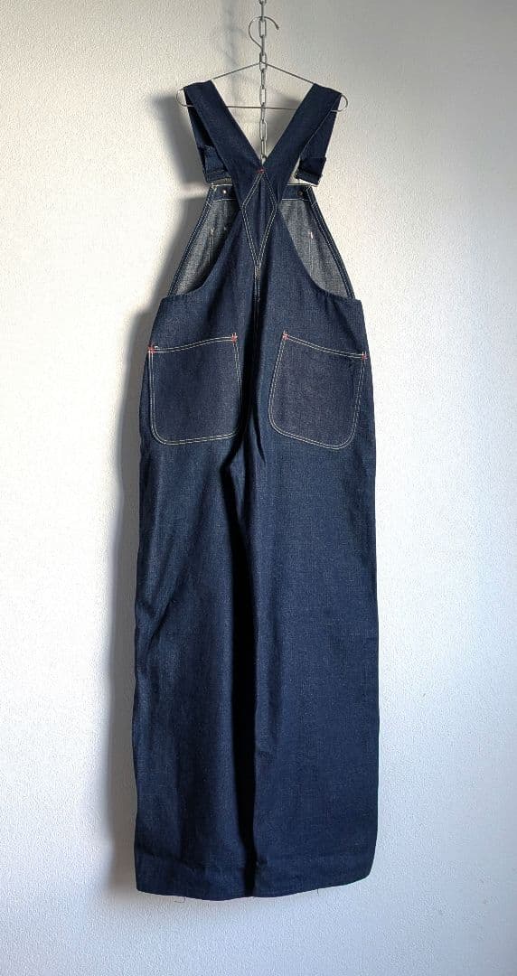 60s　70s　ヴィンテージ　デニム　オーバーオール　ミントコンディション　真紺