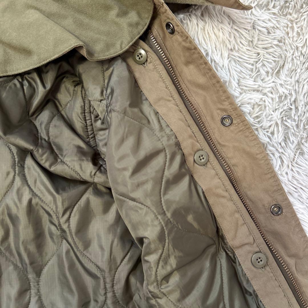 AVIREX M-65 PARKA ライナー ファー付きモッズコート カーキ＋