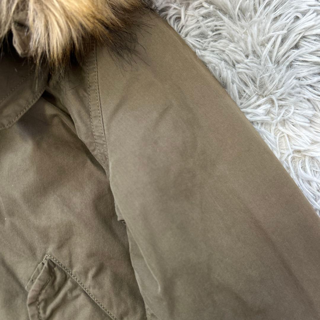 AVIREX M-65 PARKA ライナー ファー付きモッズコート カーキ＋