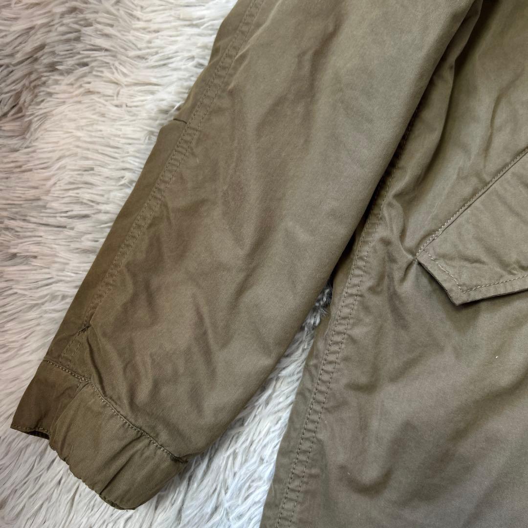 AVIREX M-65 PARKA ライナー ファー付きモッズコート カーキ＋