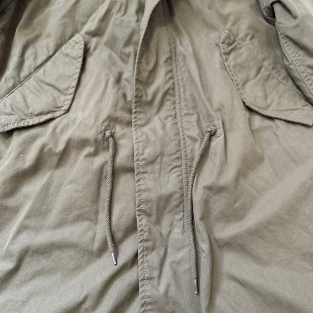 AVIREX M-65 PARKA ライナー ファー付きモッズコート カーキ＋