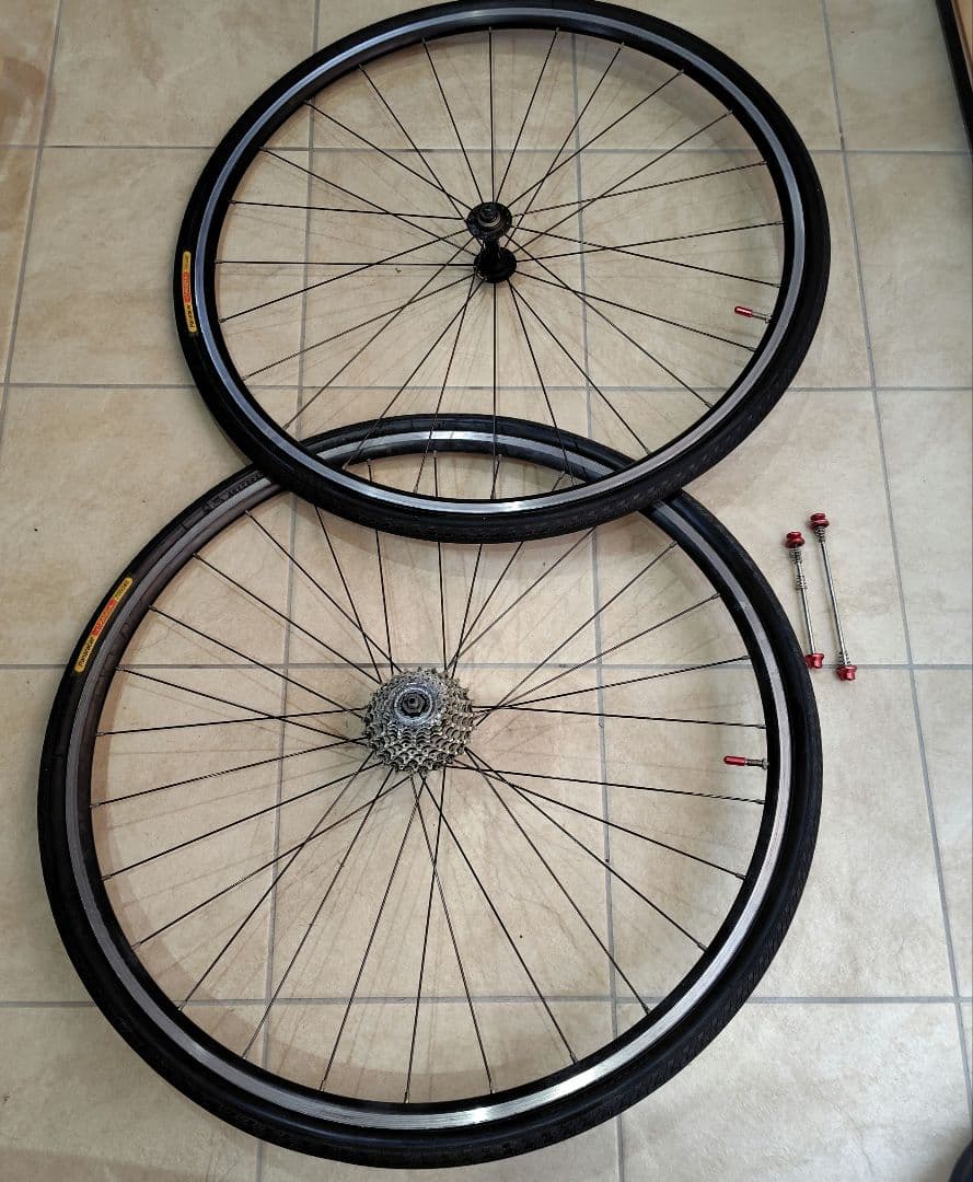 ACLASS 700c ホイール　クイック　タイヤ付