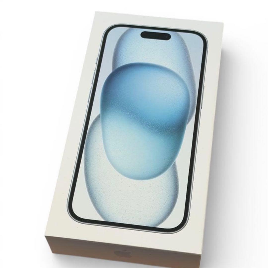 A*様 【極美品】iPhone 15 256GB ブルー 付属品あり