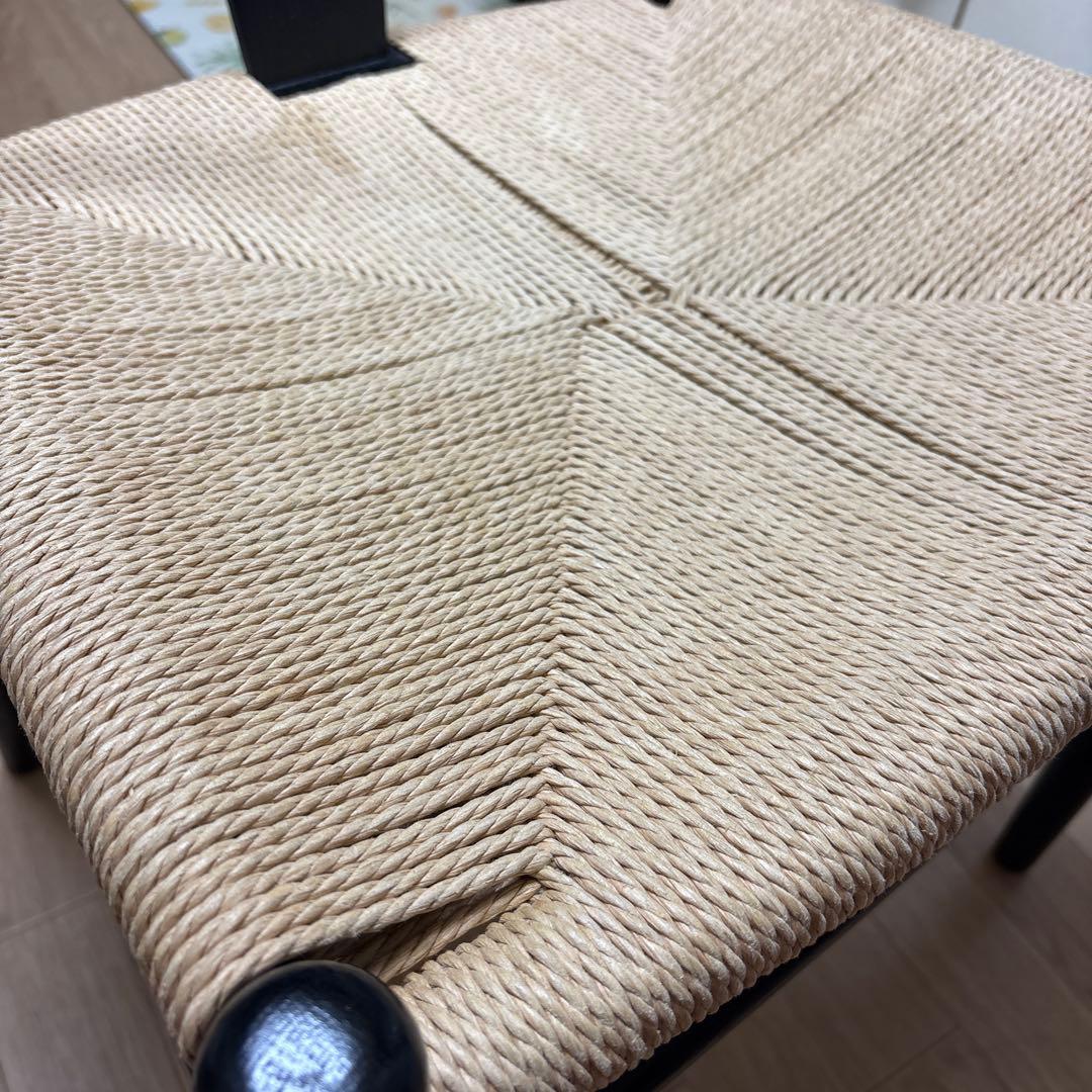専用 ペーパーコード北欧デザイン　 Yチェア ブラック　リプロダクト品　 イス