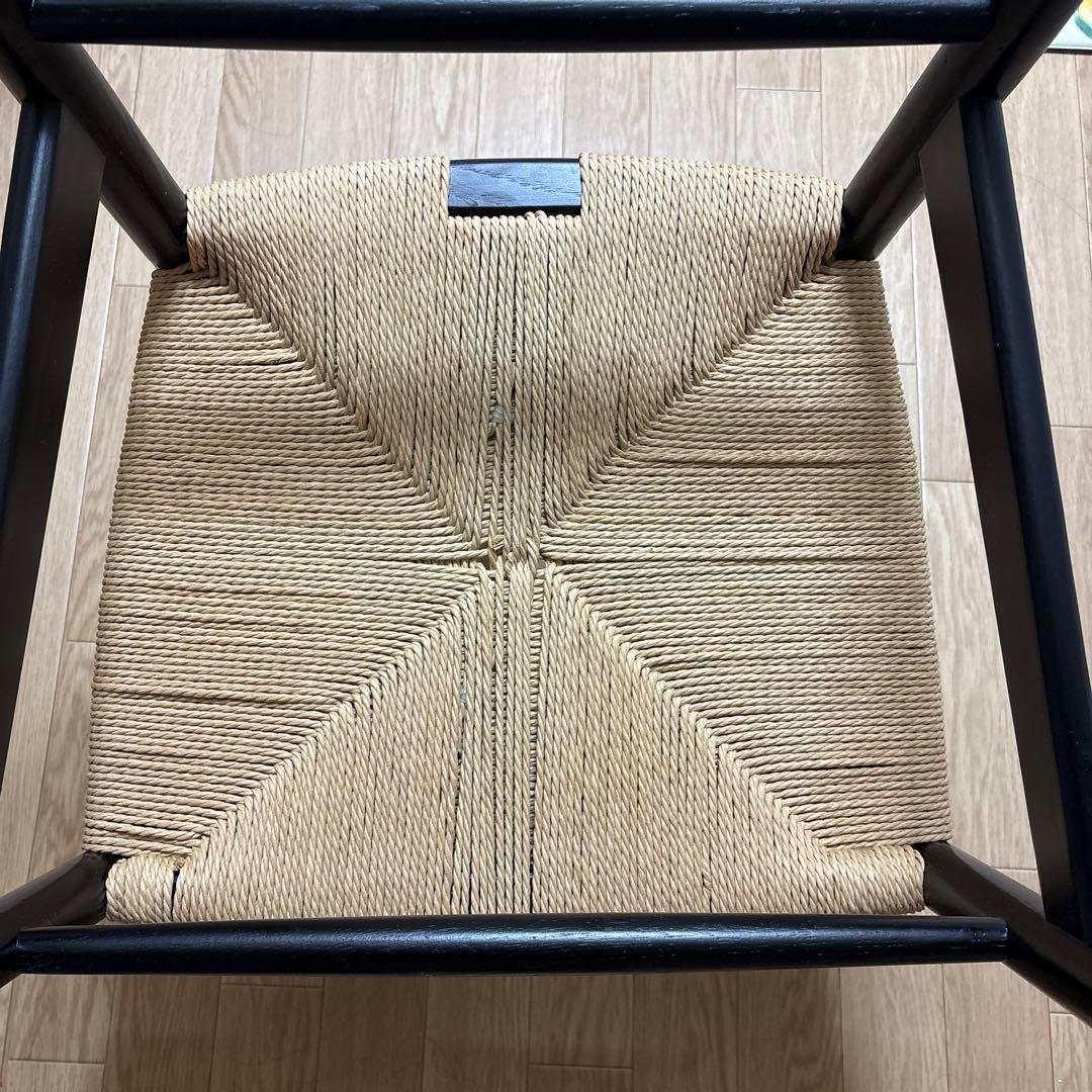 専用 ペーパーコード北欧デザイン　 Yチェア ブラック　リプロダクト品　 イス