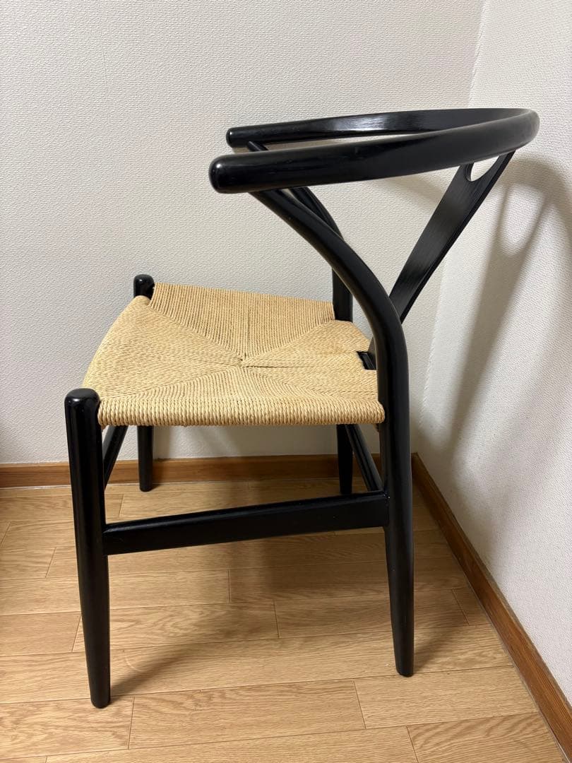 専用 ペーパーコード北欧デザイン　 Yチェア ブラック　リプロダクト品　 イス