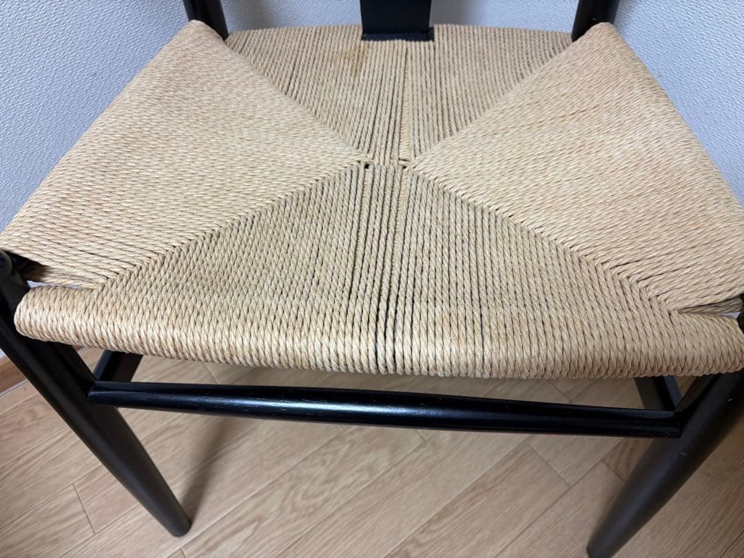 専用 ペーパーコード北欧デザイン　 Yチェア ブラック　リプロダクト品　 イス