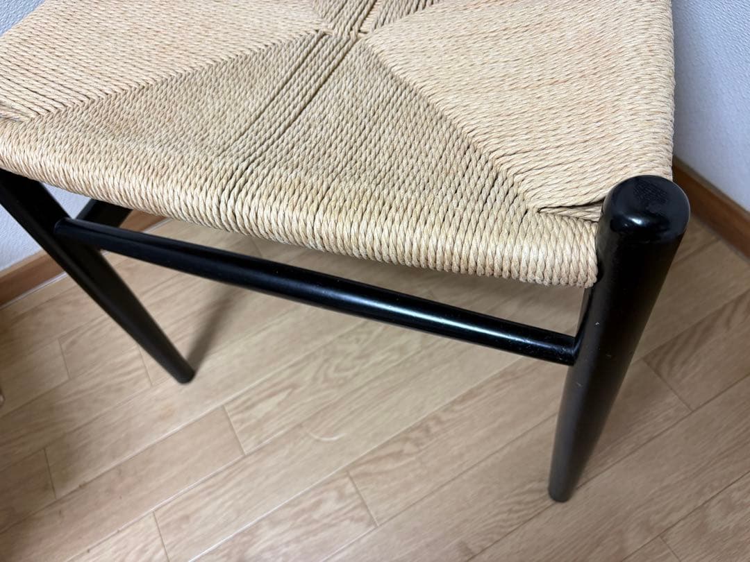 専用 ペーパーコード北欧デザイン　 Yチェア ブラック　リプロダクト品　 イス
