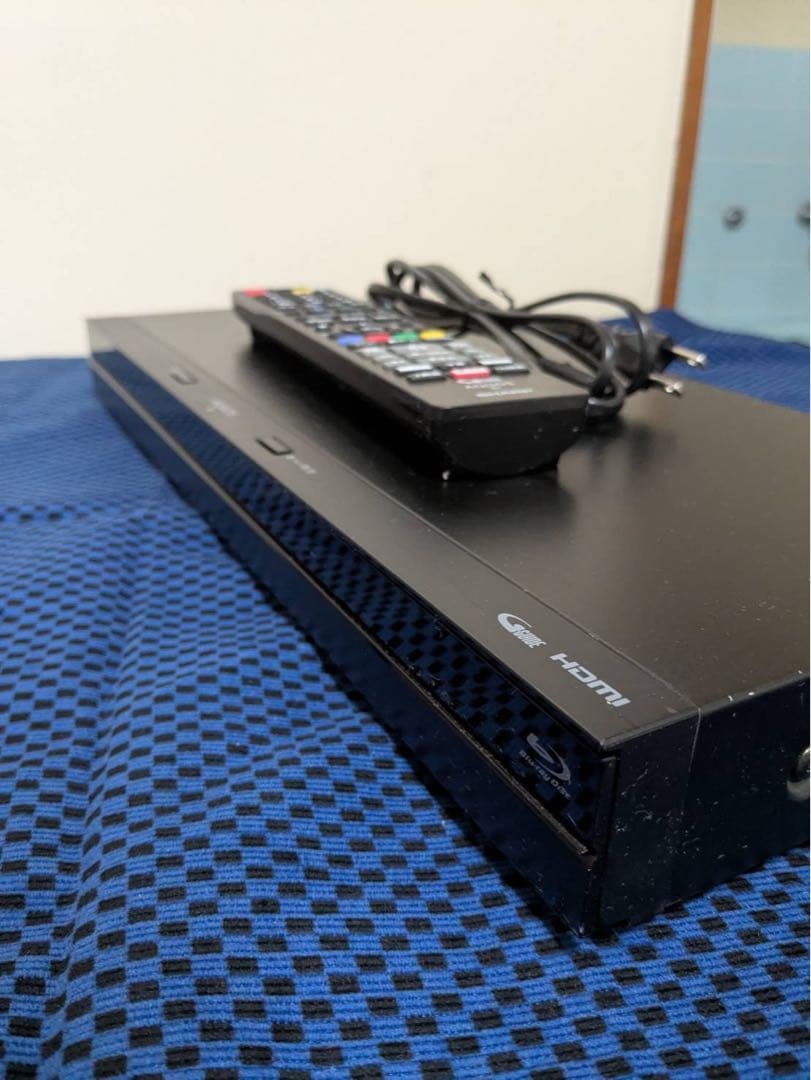 SHARP ブルーレイプレーヤー ブラック