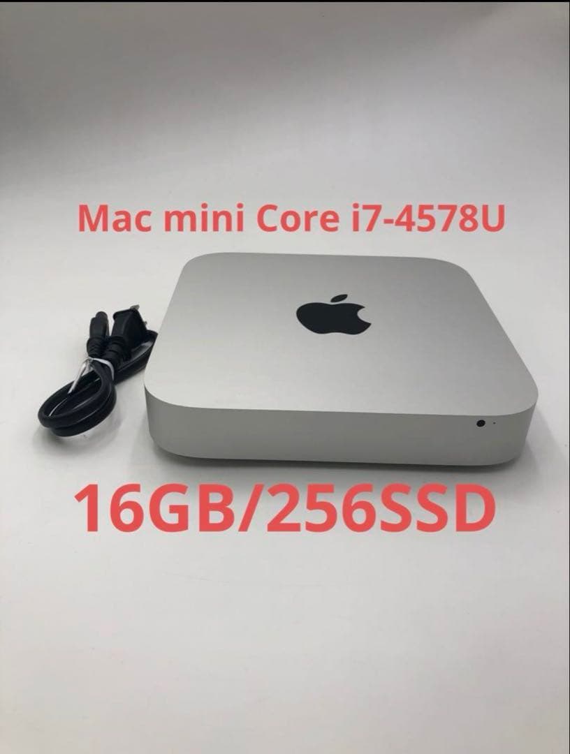 ミニPC Apple Mac mini Core i7-4578U 3.0GHz