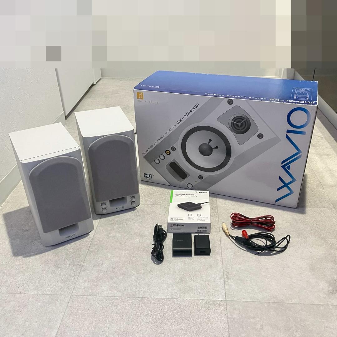 ONKYO GX-70HD スピーカー ＋ AirPlay2対応Belkin接続