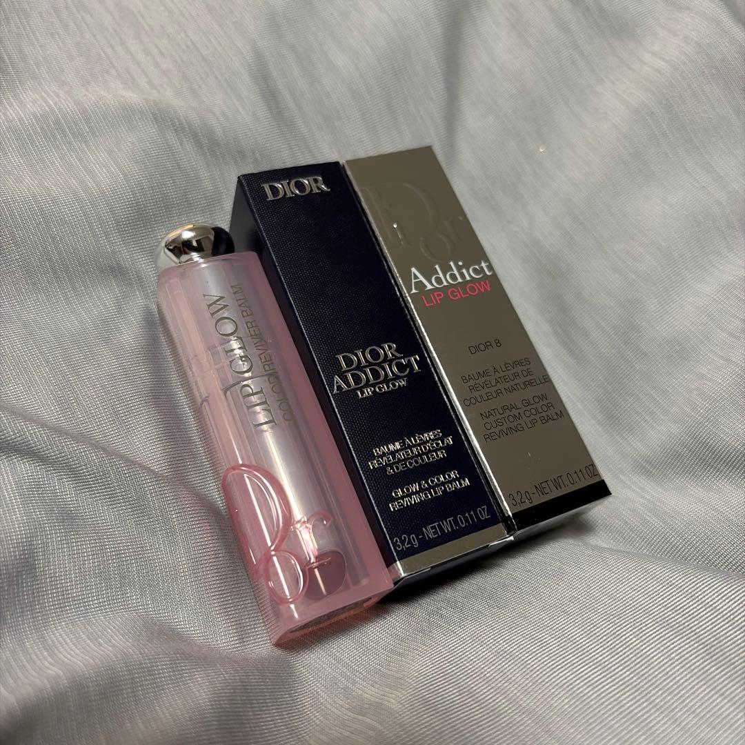 3本 新品未使用 ディオール アディクトリップグロウ リップバーム ディオール8