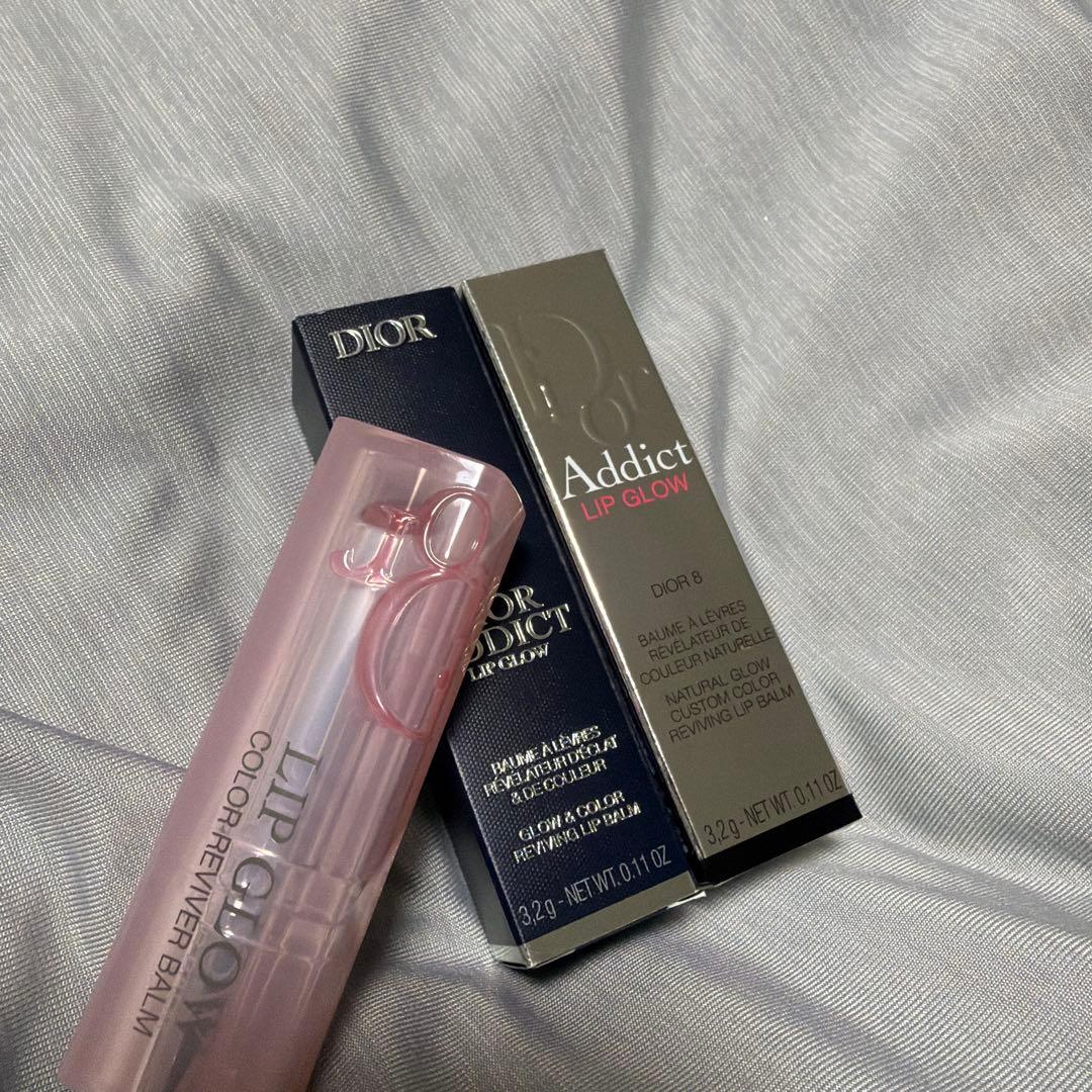3本 新品未使用 ディオール アディクトリップグロウ リップバーム ディオール8