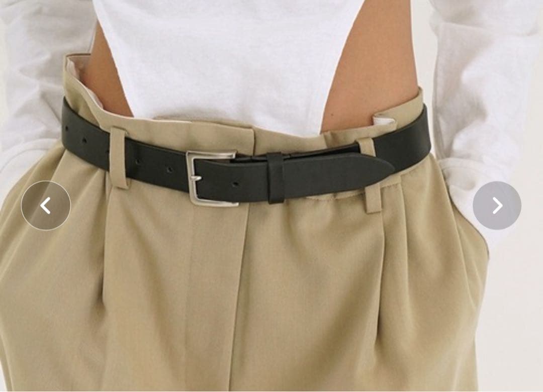 週末値下げ【完売品】新品クラネ☆レザーベルト