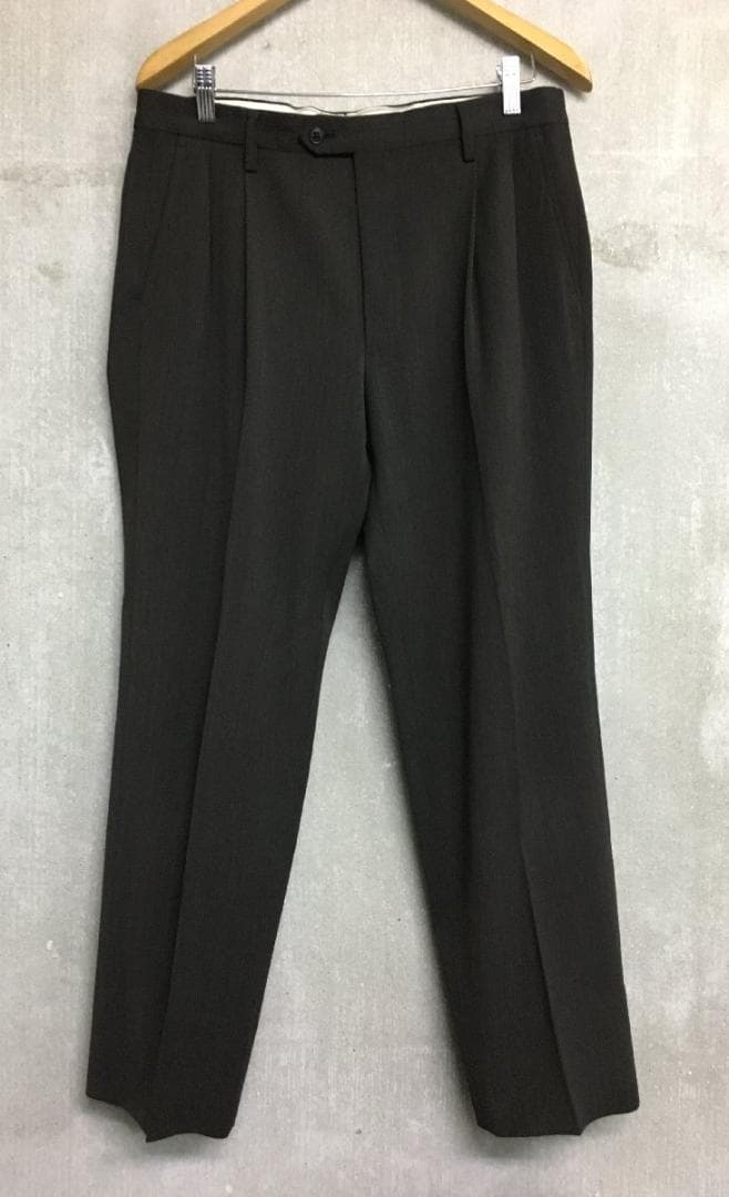 アローズグリーンレーベル 美品 ダブルブレスト ストレッチカルゼ セットアップ