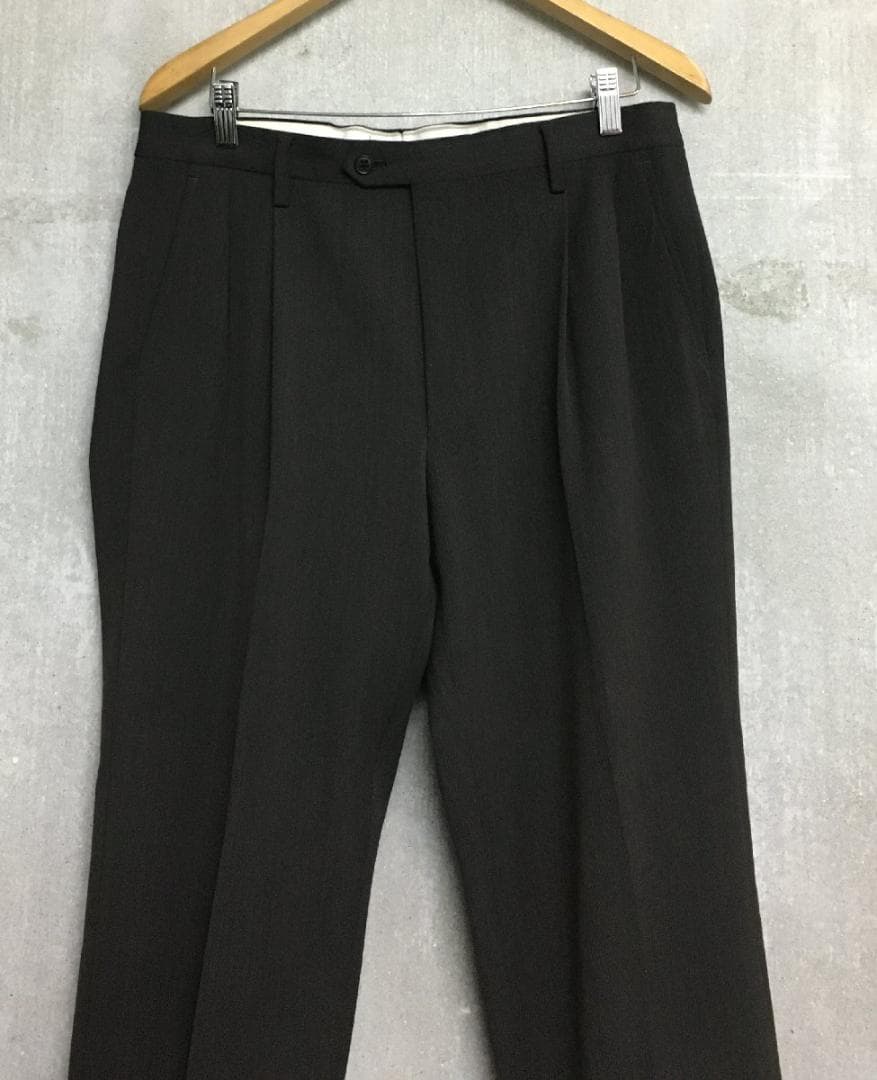 アローズグリーンレーベル 美品 ダブルブレスト ストレッチカルゼ セットアップ