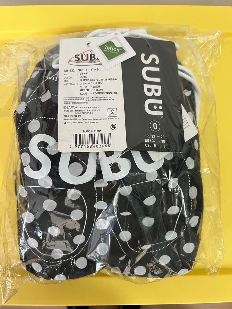 駒*様 SUBU スブサンダル F-LINE DOTS ドット　22.0-23.